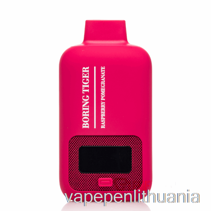 Luffbar Boring Tiger 25000 Vienkartinis Aviečių Granatų Vape Skystis